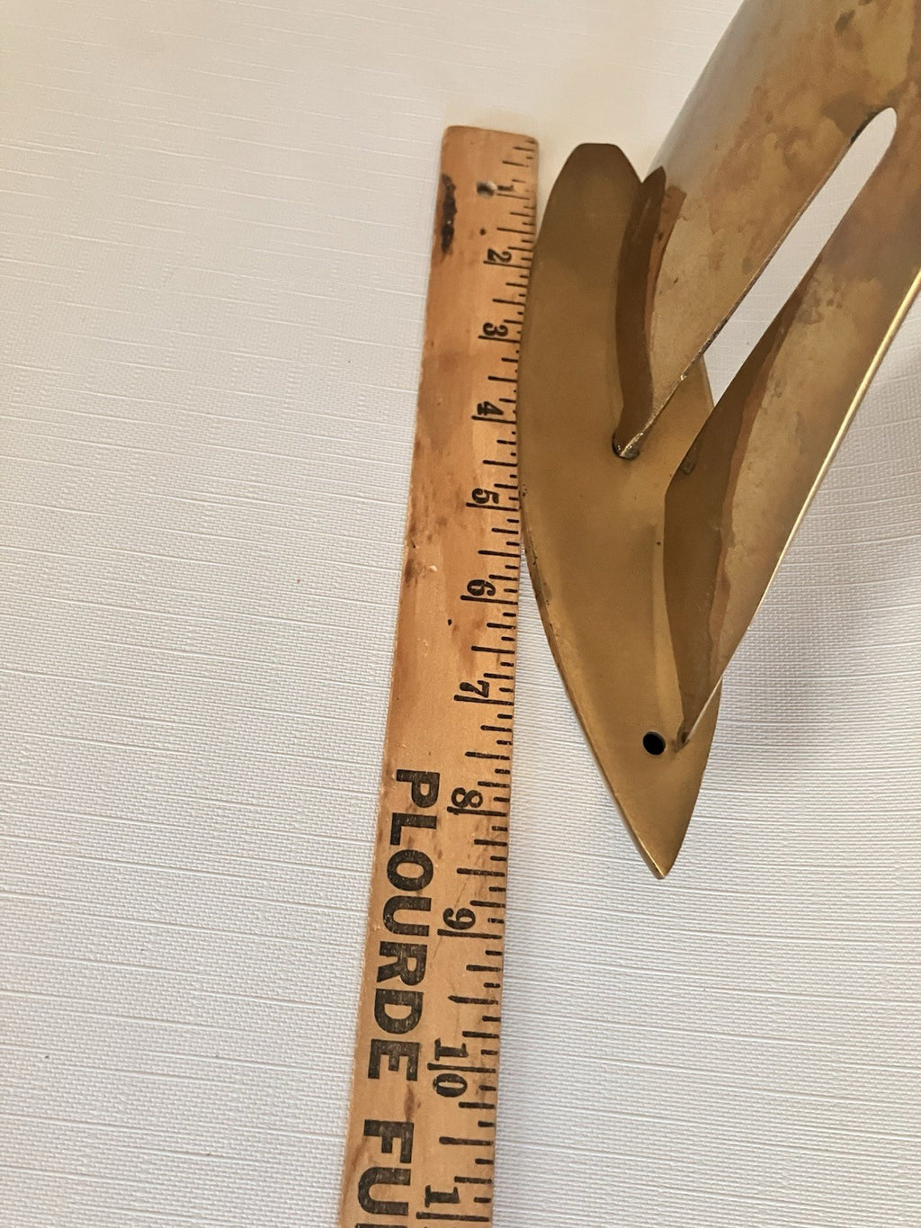 Vintage Solid Brass Sailboat Nautical Ship Sculpture Sail Boat Figurine Korea