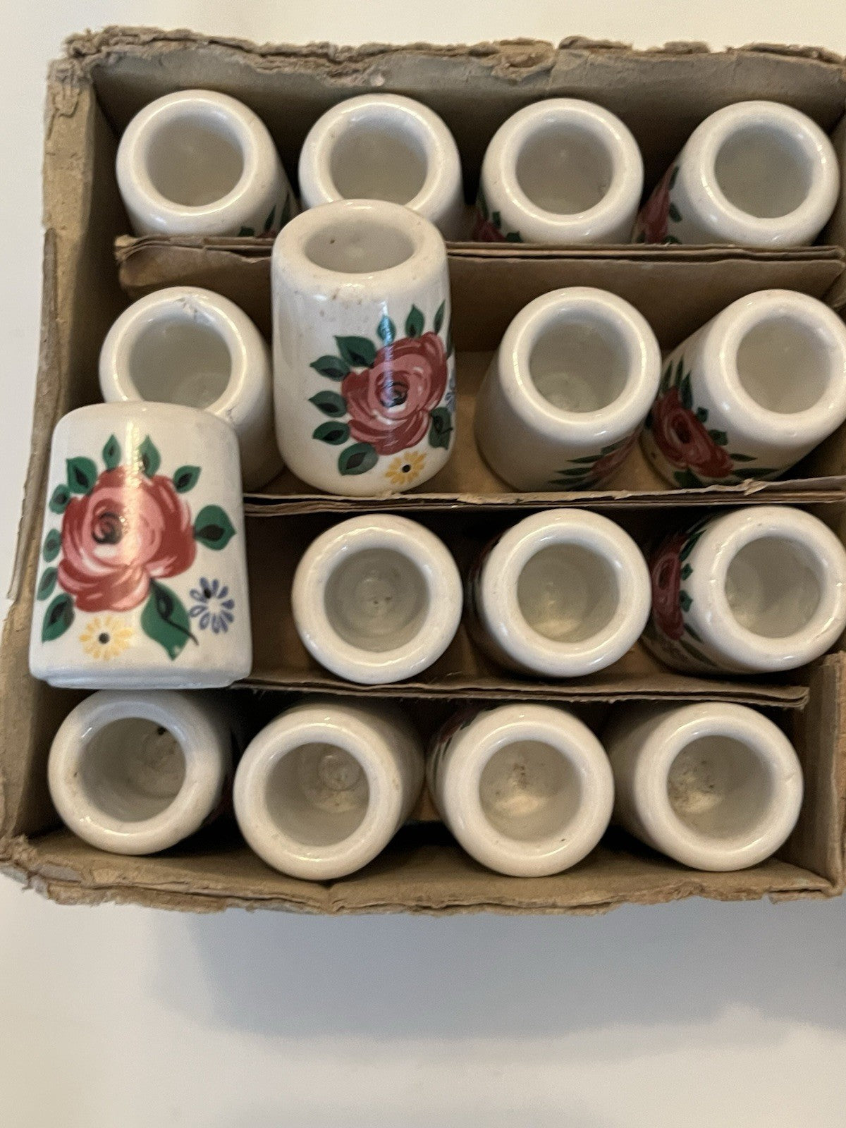 1990s 48 Count Of 1” Candle Holder; NOS. See Photos