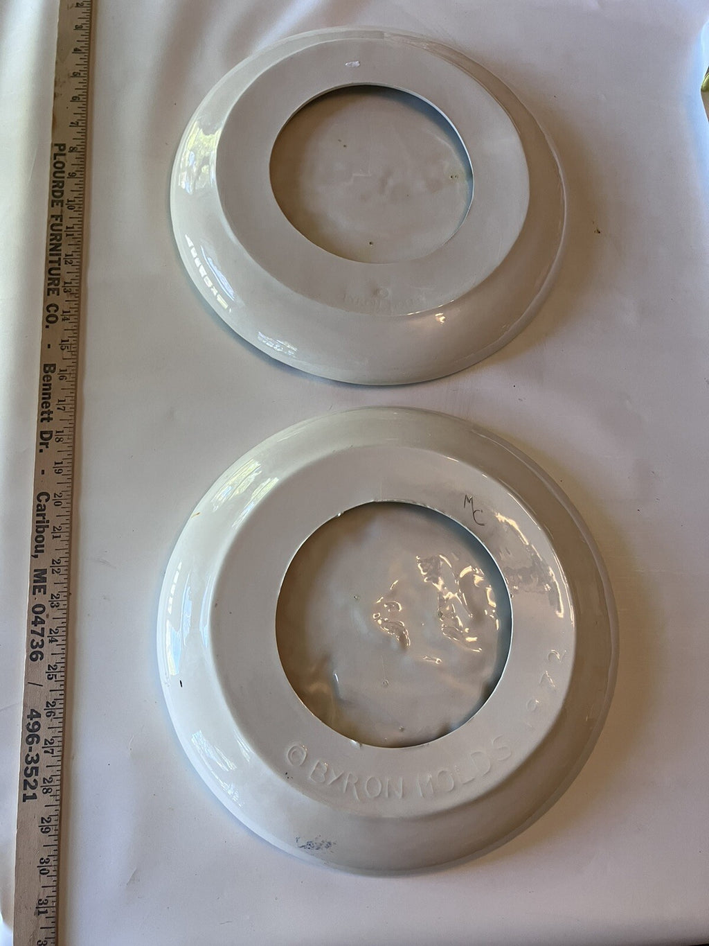 Pair Of Vintage Byron Molds. Spring/Autumn. EVC