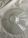 Antique Vintage White Glass Art Deco Styles Ceiling Light 11” Single Chain, 1920