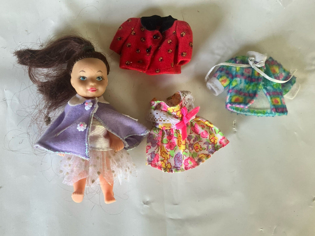 Vintage Mattel Kelly Doll With Clothes