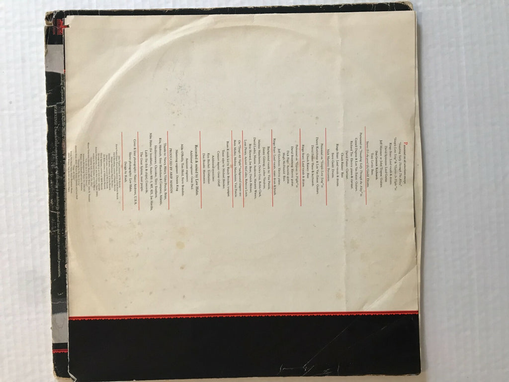 Ringo Starr Ringo The 4th 1977 NM/VG+ Custom Sleeve Atlantic SD 19108