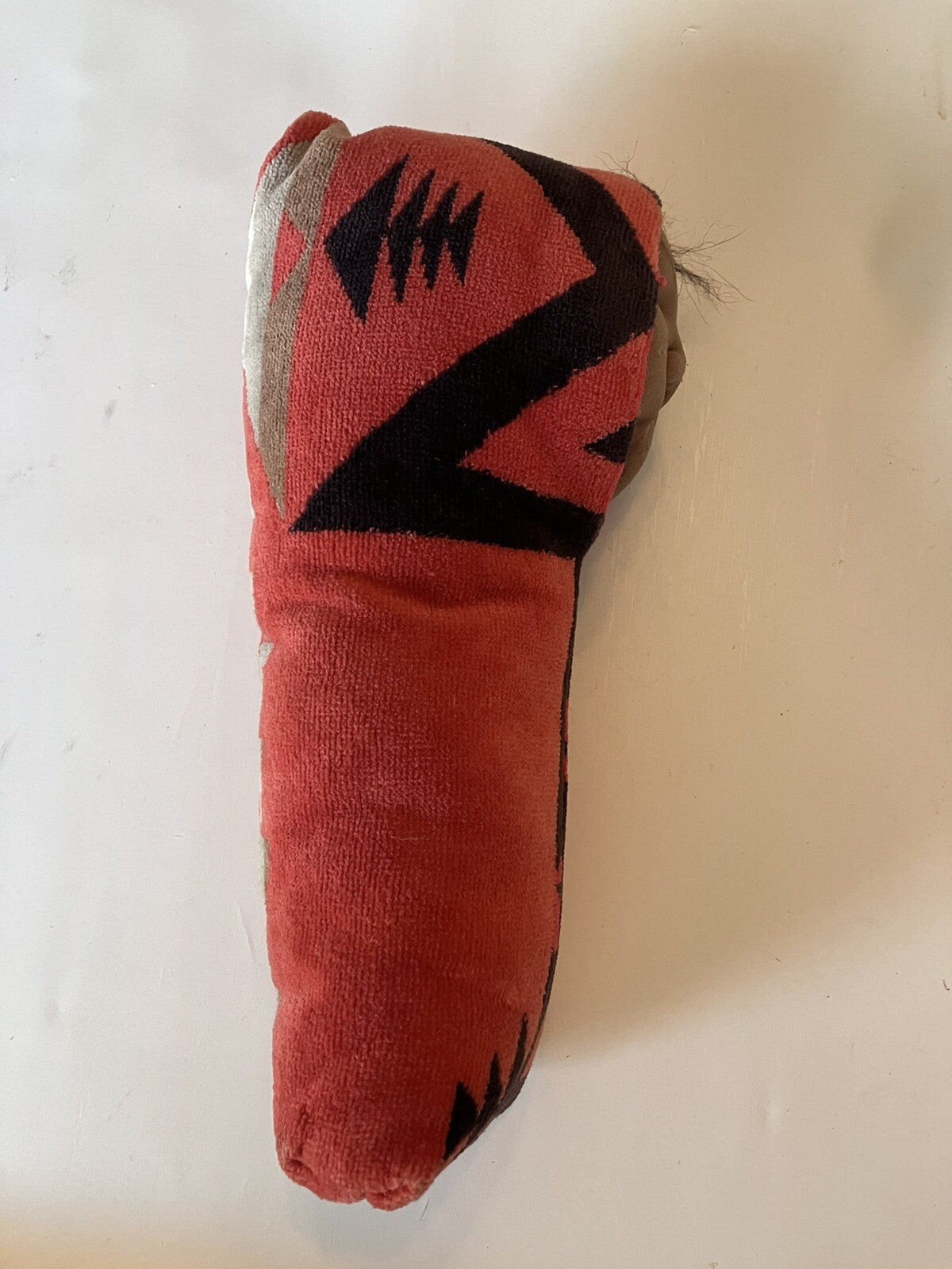 Vintage Native American Infant Doll, 14” Tall Plush