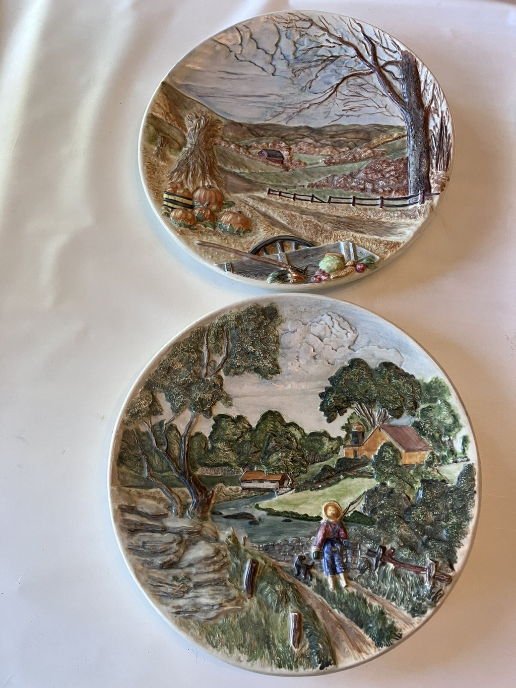 Pair Of Vintage Byron Molds. Spring/Autumn. EVC
