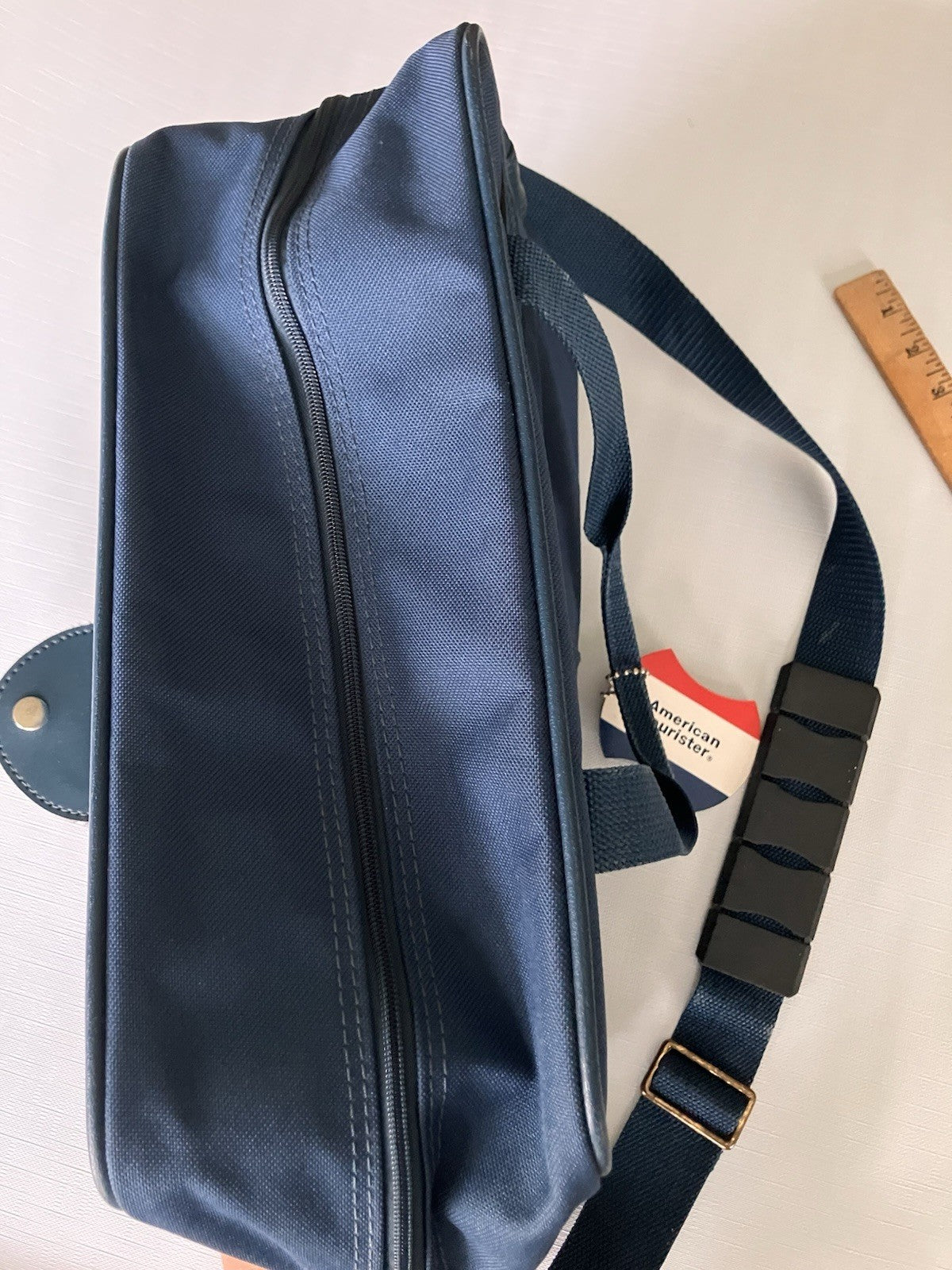 Vintage American Tourister Carry On Blue Luggage