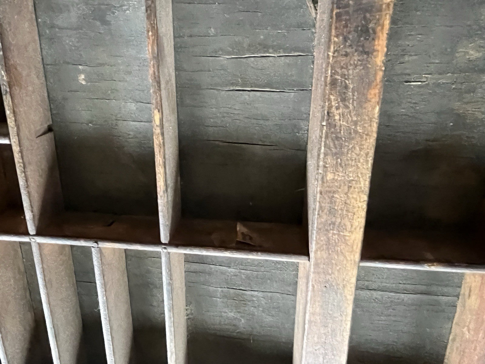 Antique Hamilton Letterpress Printer Drawer/Tray/Shadow Box 32.25" x 15.625"