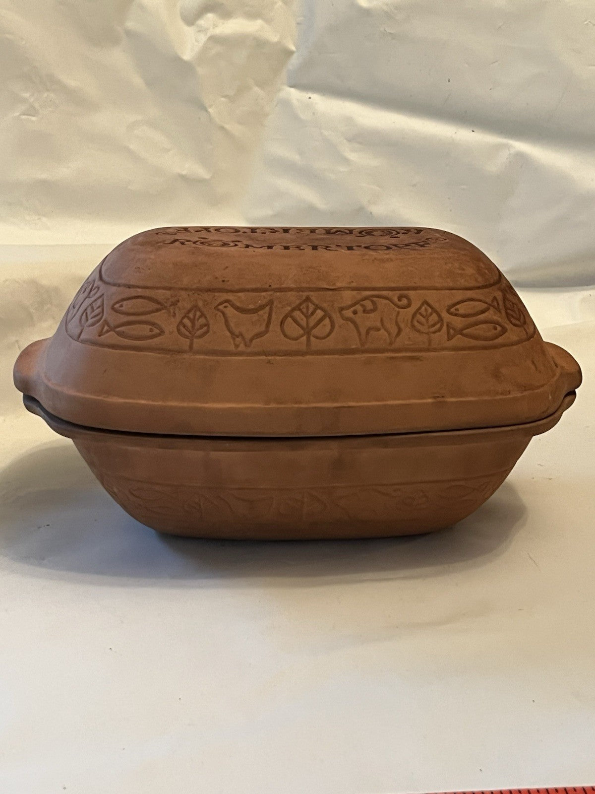 Vintage Romertopf Terracotta Clay Baker 110, Preloved Cond. Photos!
