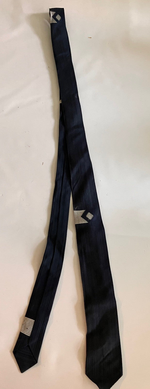 Vintage 1960’s Lot Of 7 Ties; Wide And Skinny Ties, Bow tie Clip On