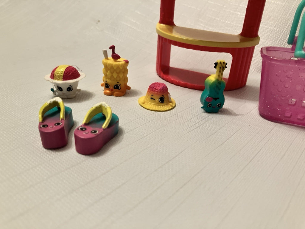 Season 3 Lot Shopkins Fashion Boutique And Hula Hut EUC 12 Total Figures