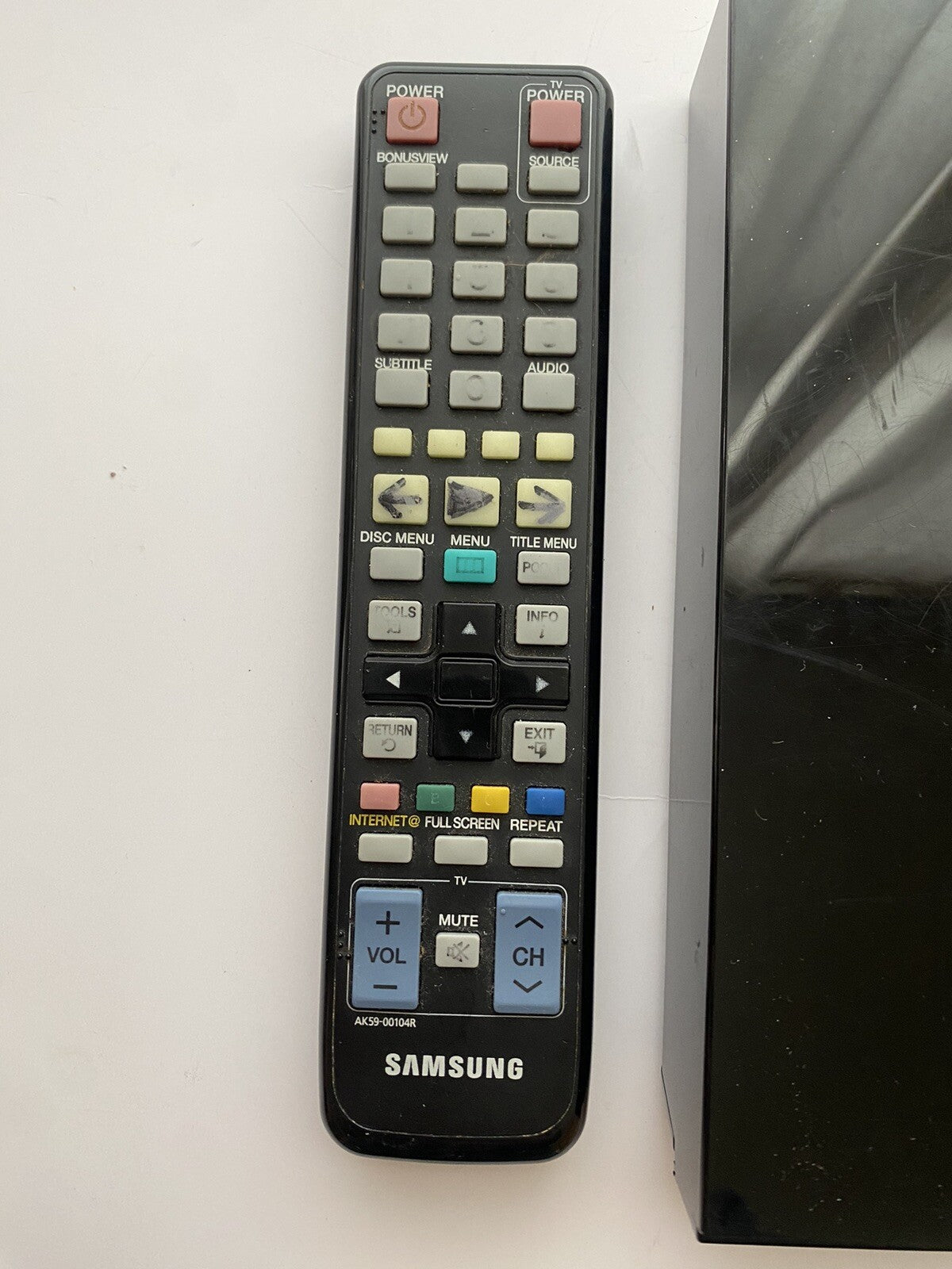 Samsung BD-C6500 Blu-Ray DVD Player w/ Remote Working Unit