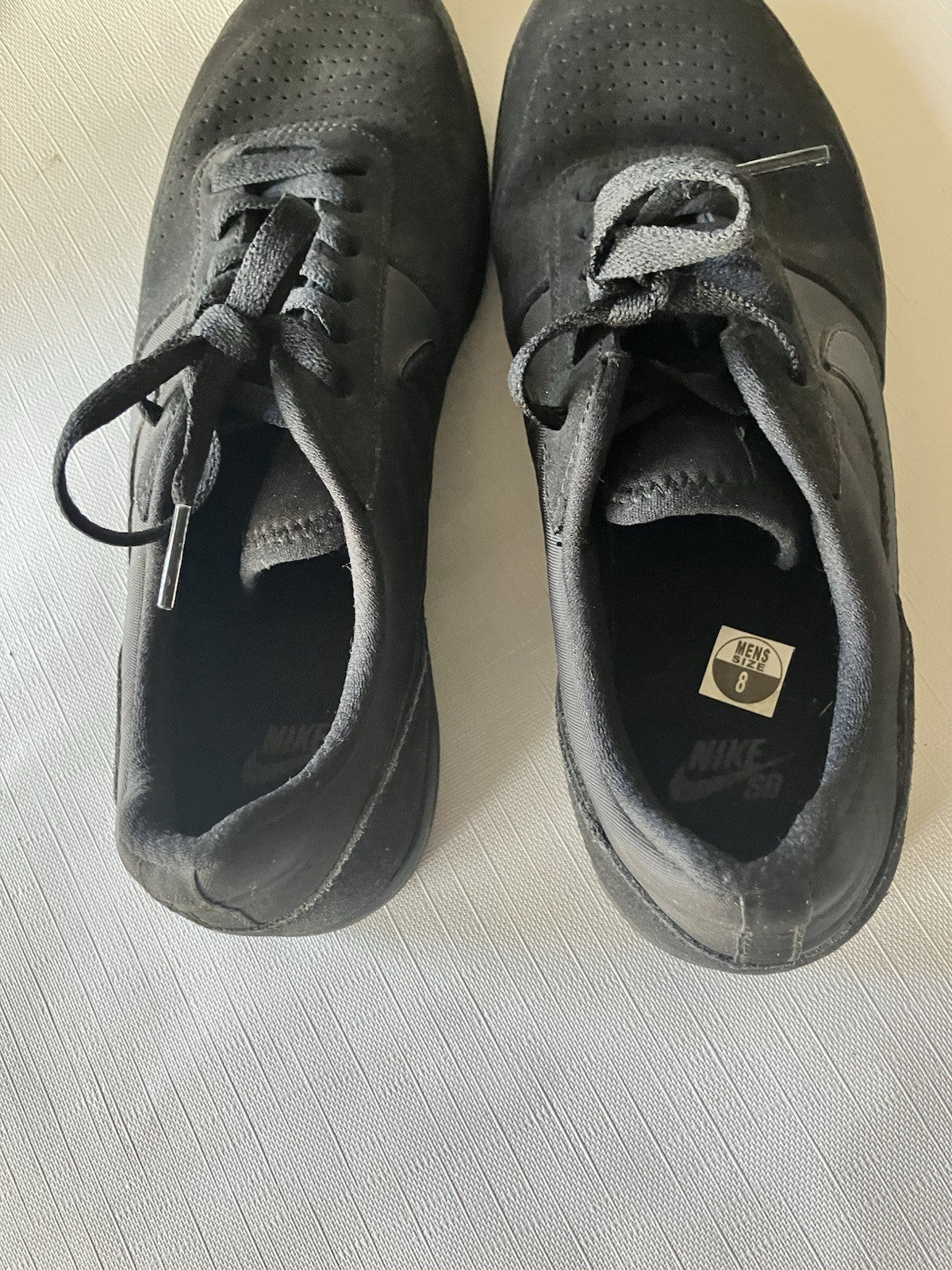 Size 8 - Nike Retro GTS Triple Black; NWOB