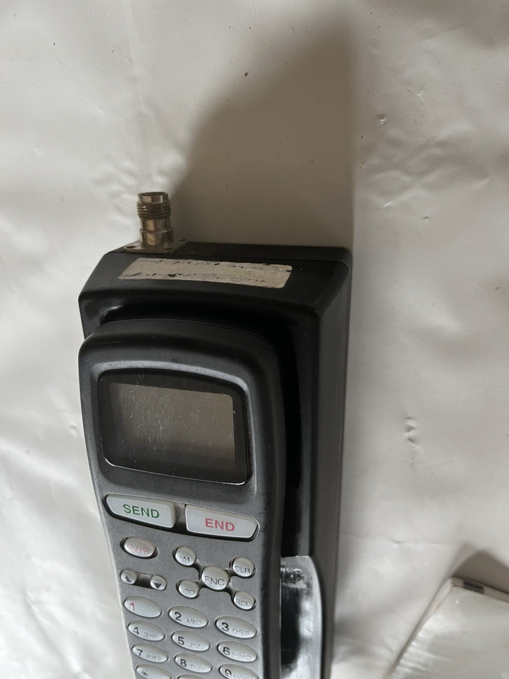 Vintage Audiovox U. S. Cellular Bag Phone, Original Manual, No Bag.