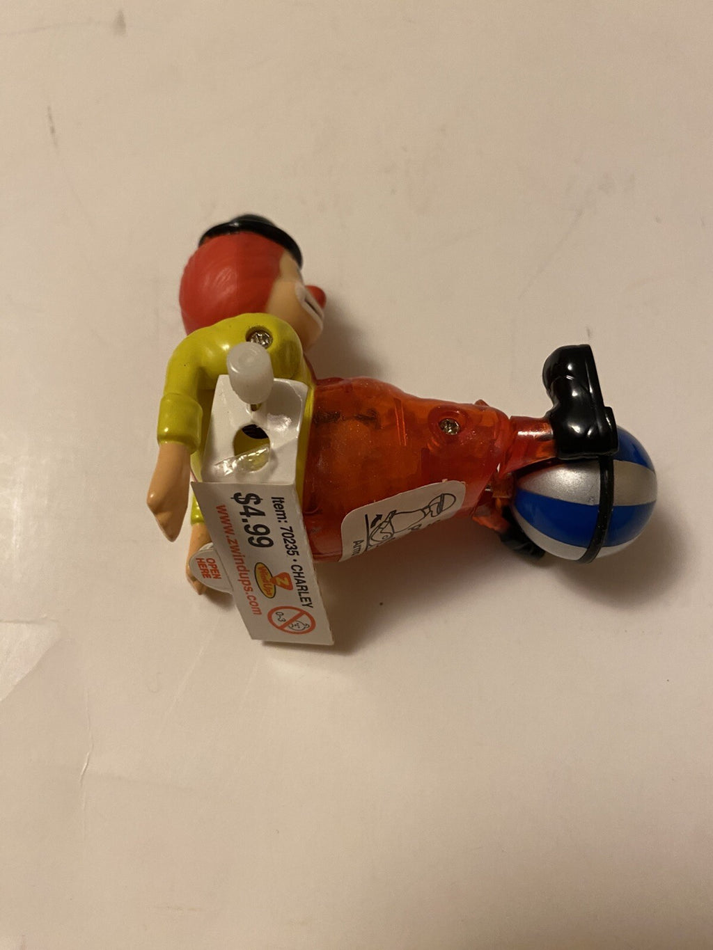 Z Wind Ups Charley Clown California Creations Tested Works Plastic Toy