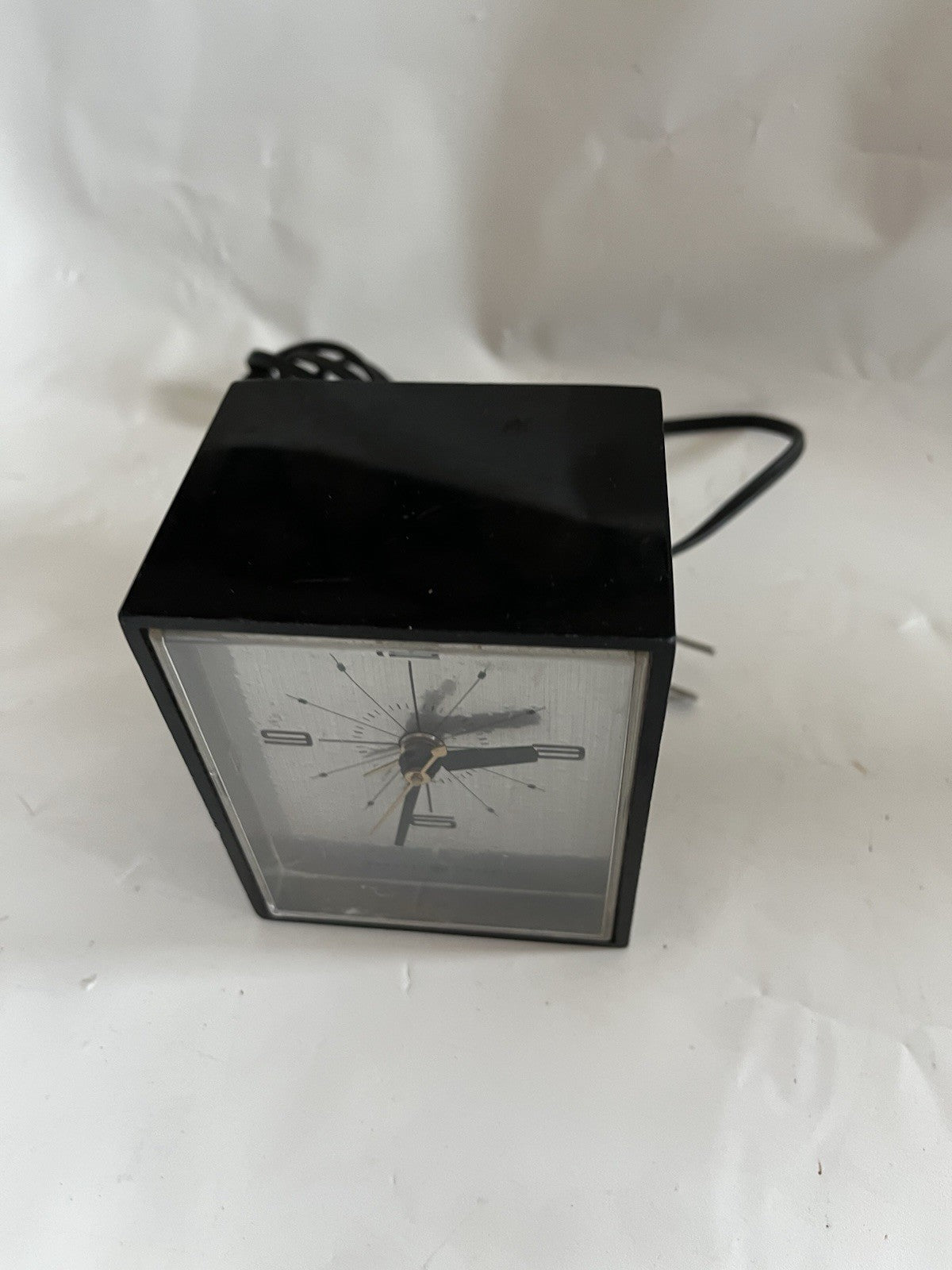 Vintage MCM General Electric Astro Burst Alarm Clock/ Works!