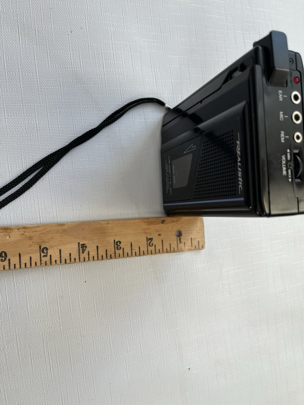 Realistic Co. Minisette-20 Voice Actuated Cassette Tape Recorder 14-1055B Tested