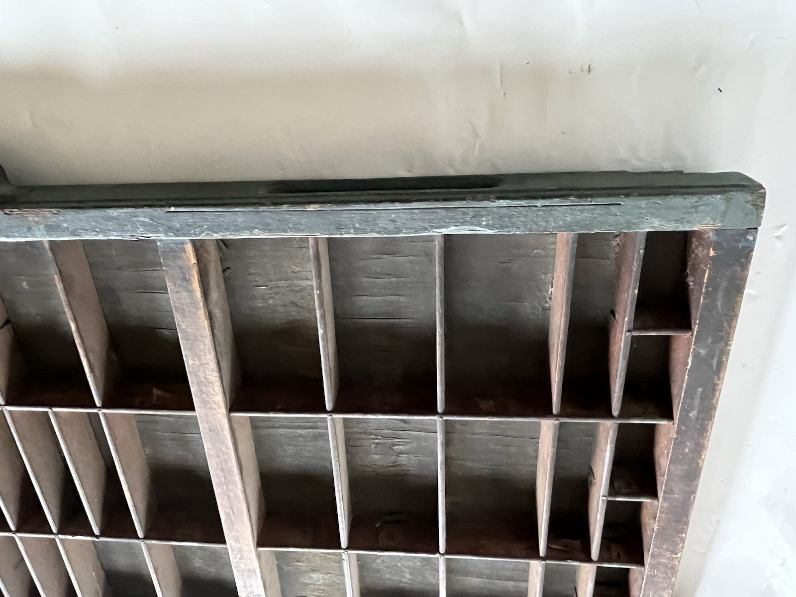 Antique Hamilton Letterpress Printer Drawer/Tray/Shadow Box 32.25" x 15.625"