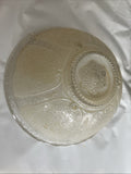 1920 Antique Embossed Floral Star Paneled Hanging Ceiling Chandelier Light Shade