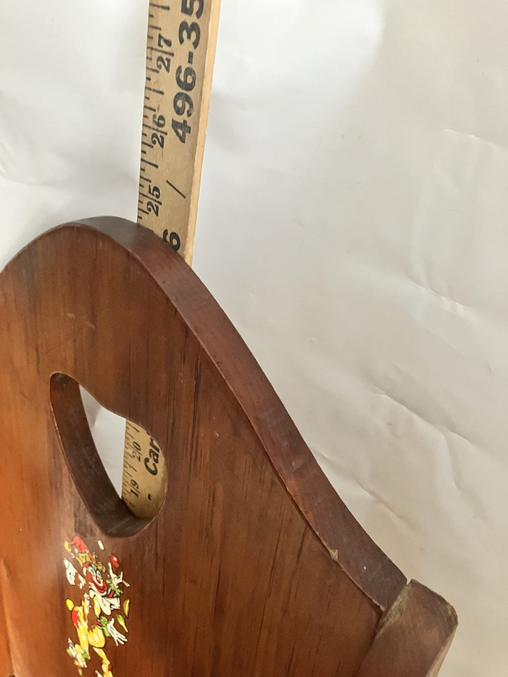 Vintage Wooden Child’s Rocking Chair, 24” Tall