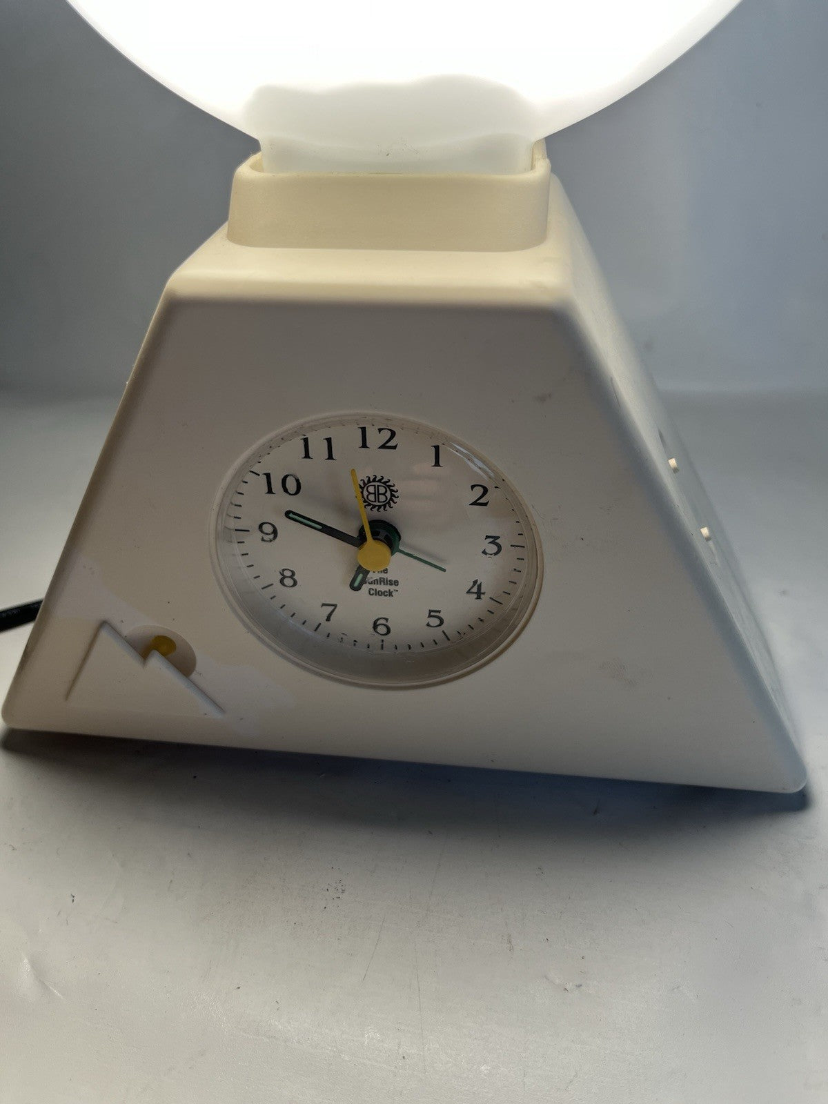 Bio Brite Sunrise Alarm Clock Vintage Tested And Working.