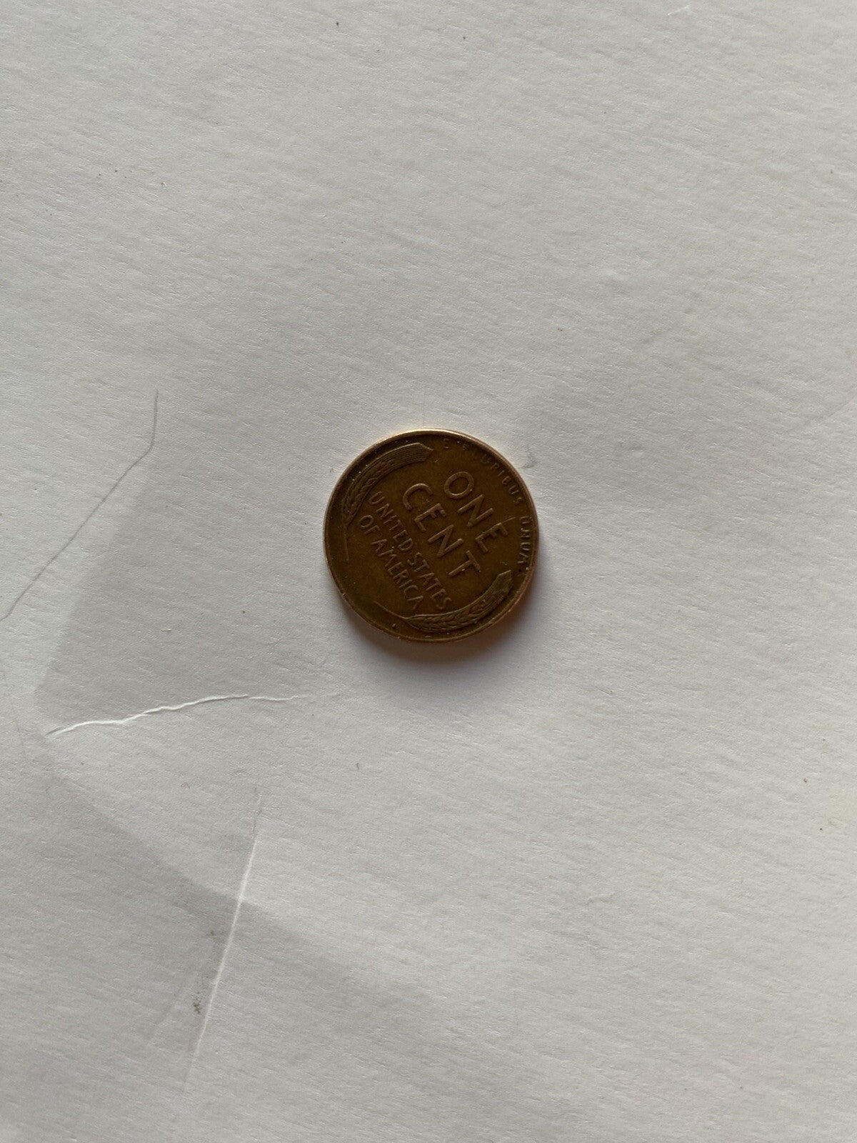 RARE 1944 Wheat Penny Error No Mint Mark “L” in Liberty Rim Error Cent Coin