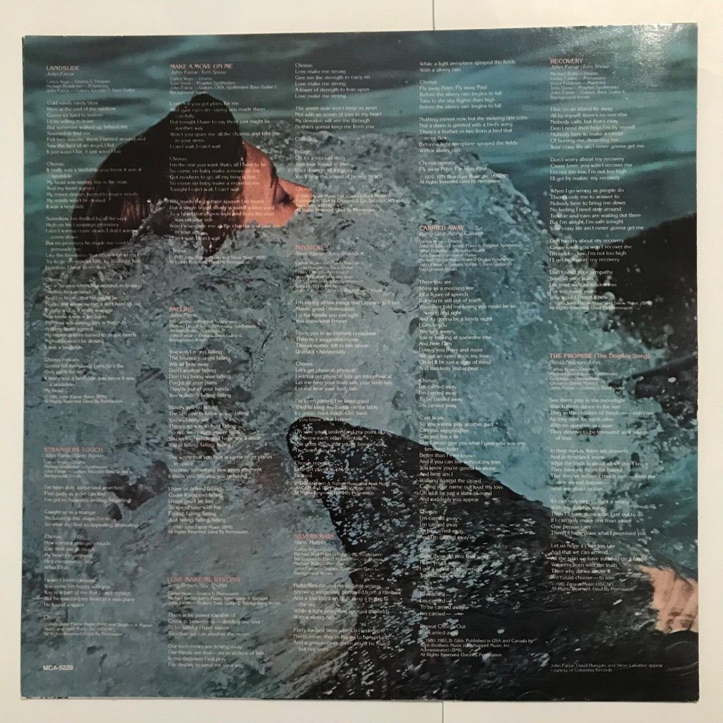 Vintage OLIVIA NEWTON-JOHN Physical original VINYL Gatefold LP 1981 MCA-5229