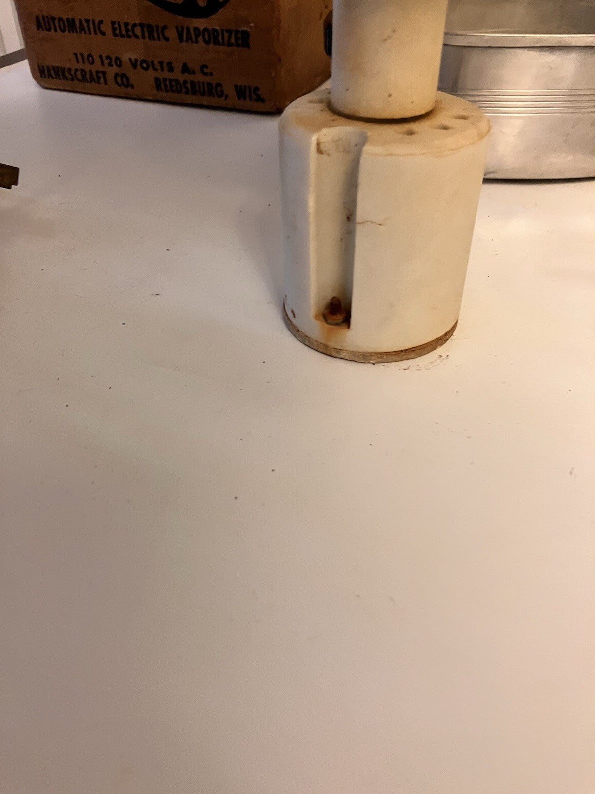 Vintage Hankscraft Electric Steam Vaporizer Model 203 W/ Original Box