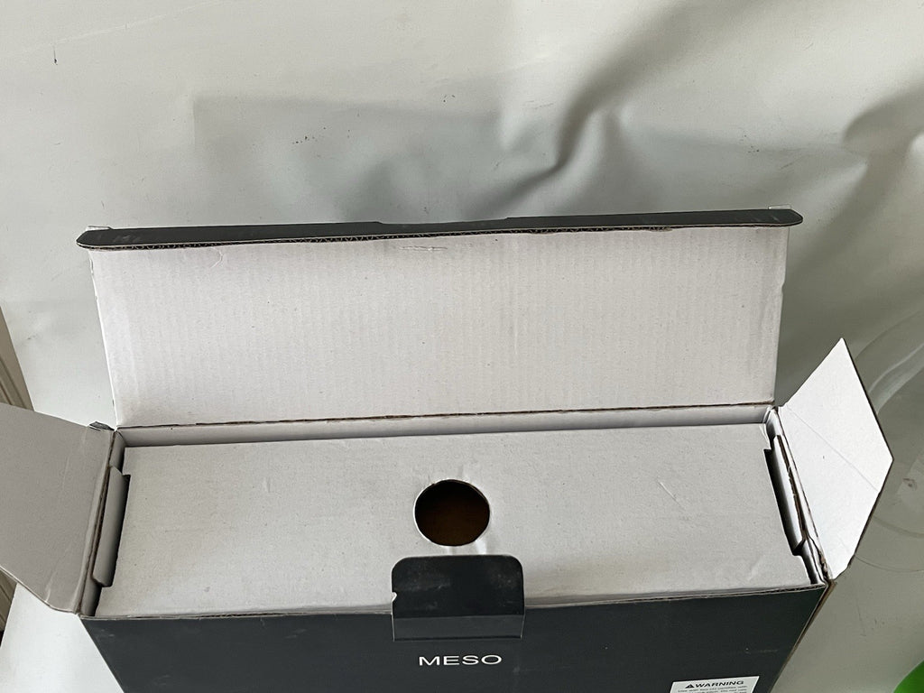 NWB MESO Goods Helen Candle Holder White Metal Abstract For 2 Candles