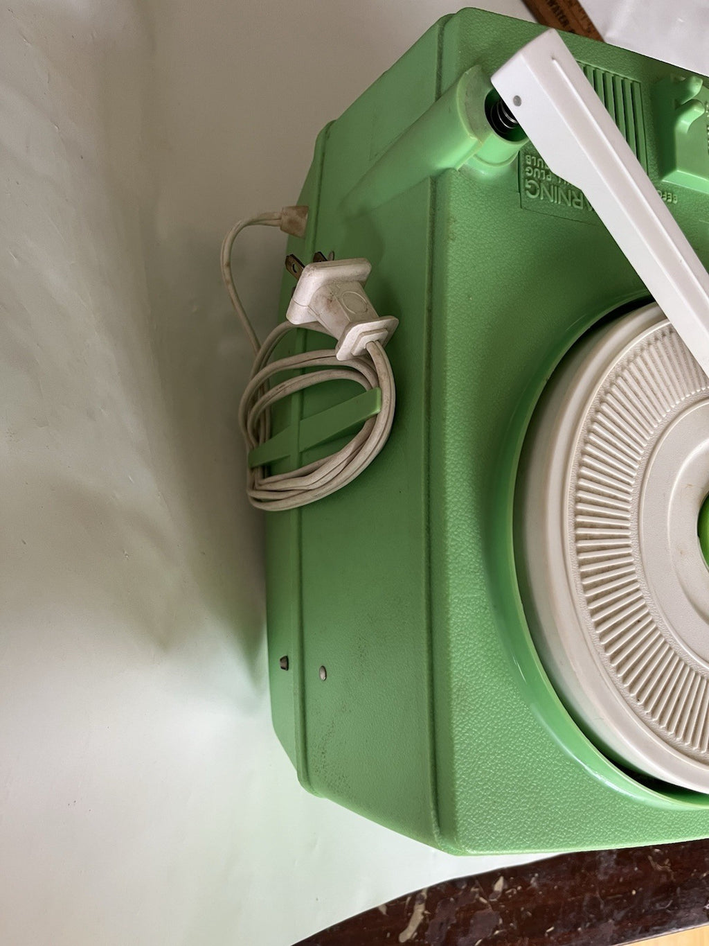 Vintage Child Guidance Show ‘N Tell Green Phono-viewer. Working Condition, GVC