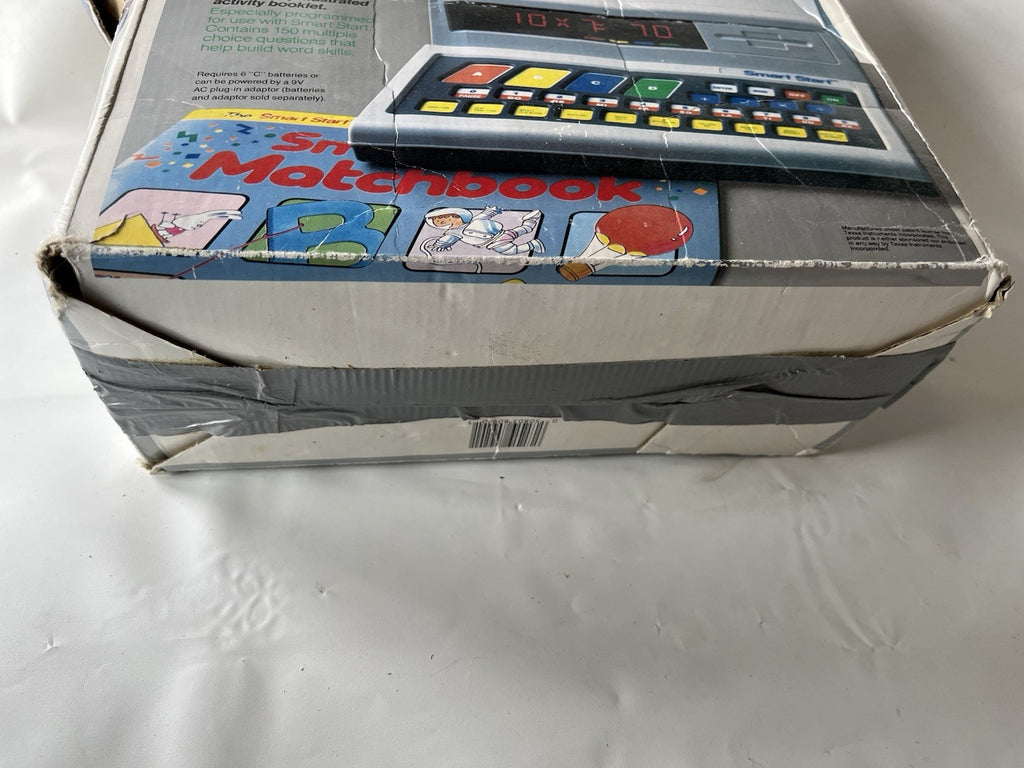 Vintage Kids Smart Start Interactive Pre-computer Learning Machine W/box, Books