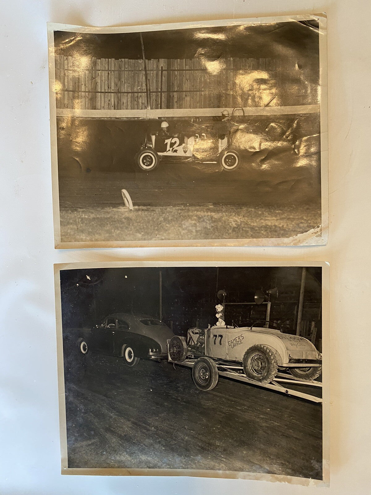 Vintage Vallejo Speedway Race Car Photos 8x10s