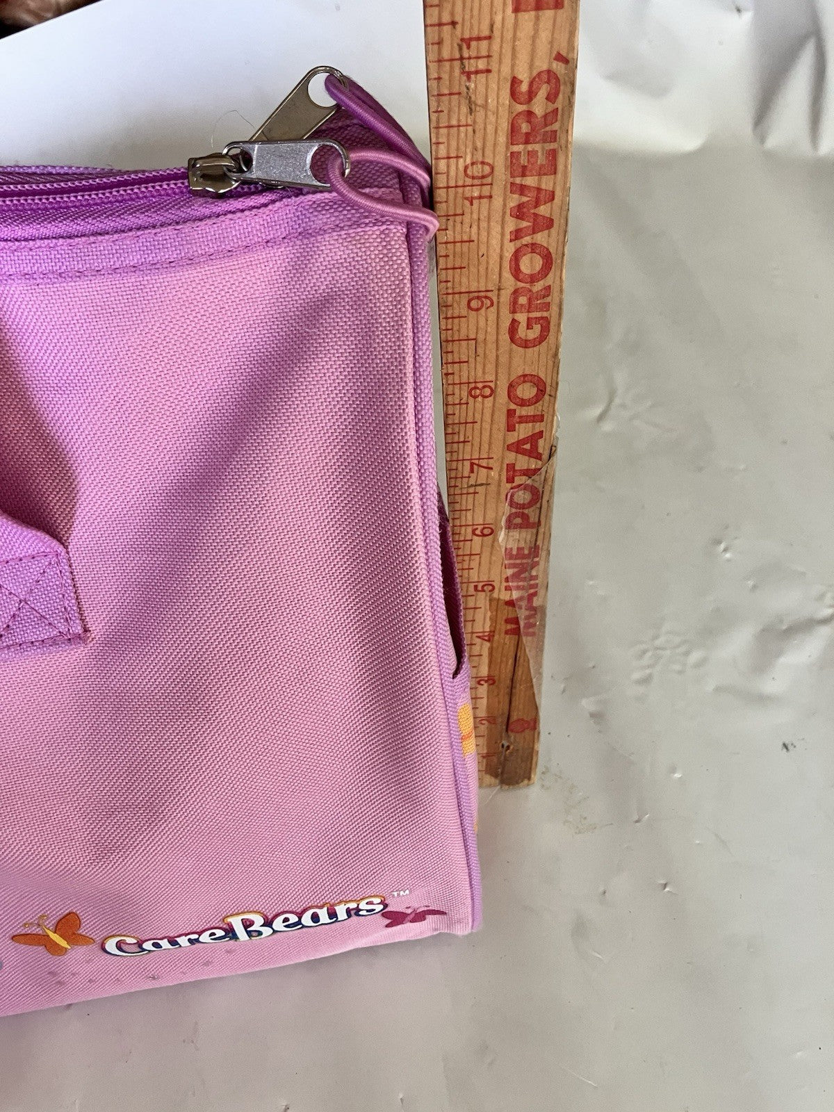 Y2K Pink Care Bear Duffle Bag. EUC With Accessory Bag By FAB Starpoint