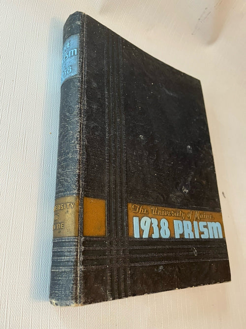 1938 University Of Maine Yearbook PRISM. ORONO, MAINE