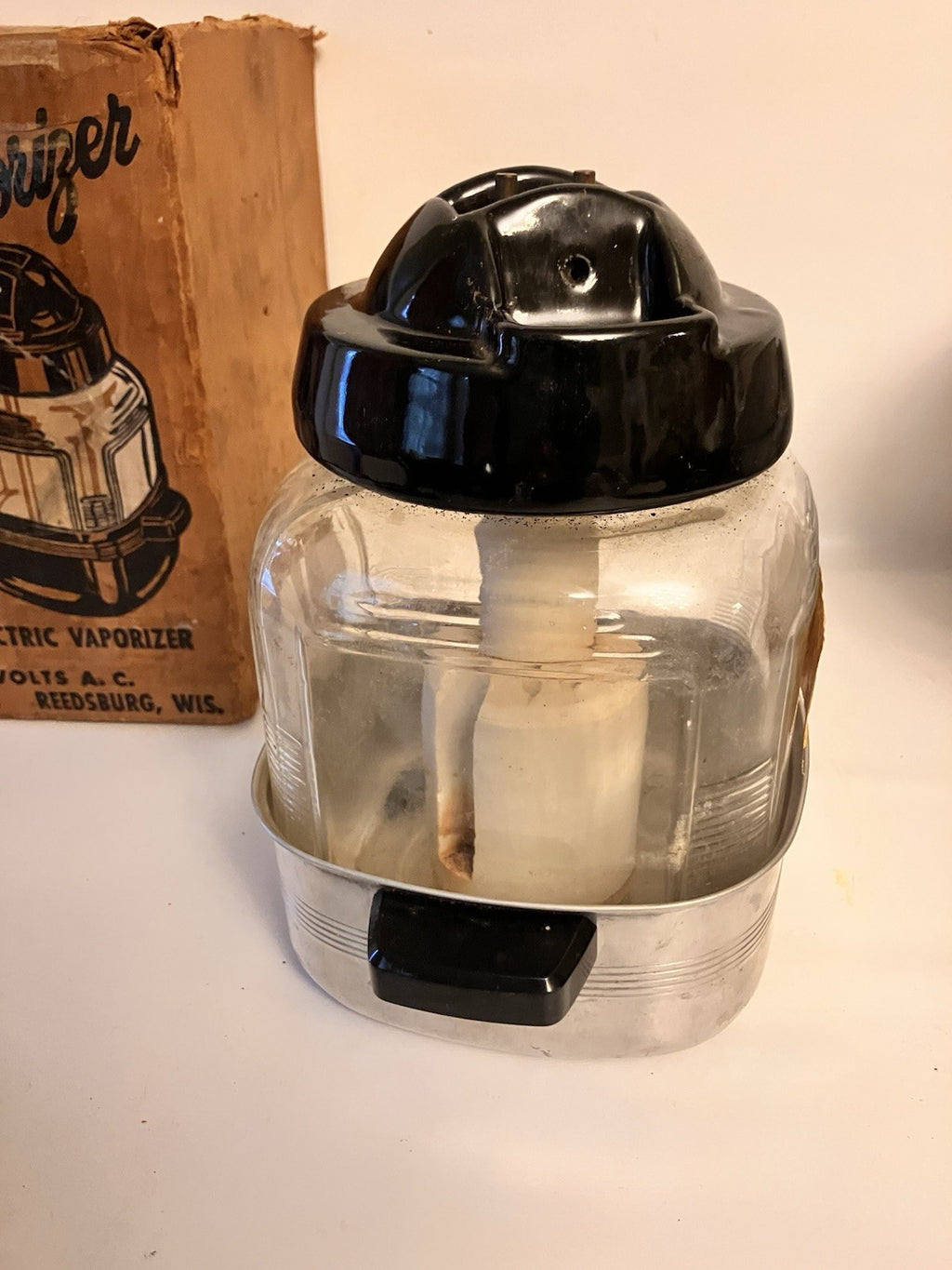 Vintage Hankscraft Electric Steam Vaporizer Model 203 W/ Original Box