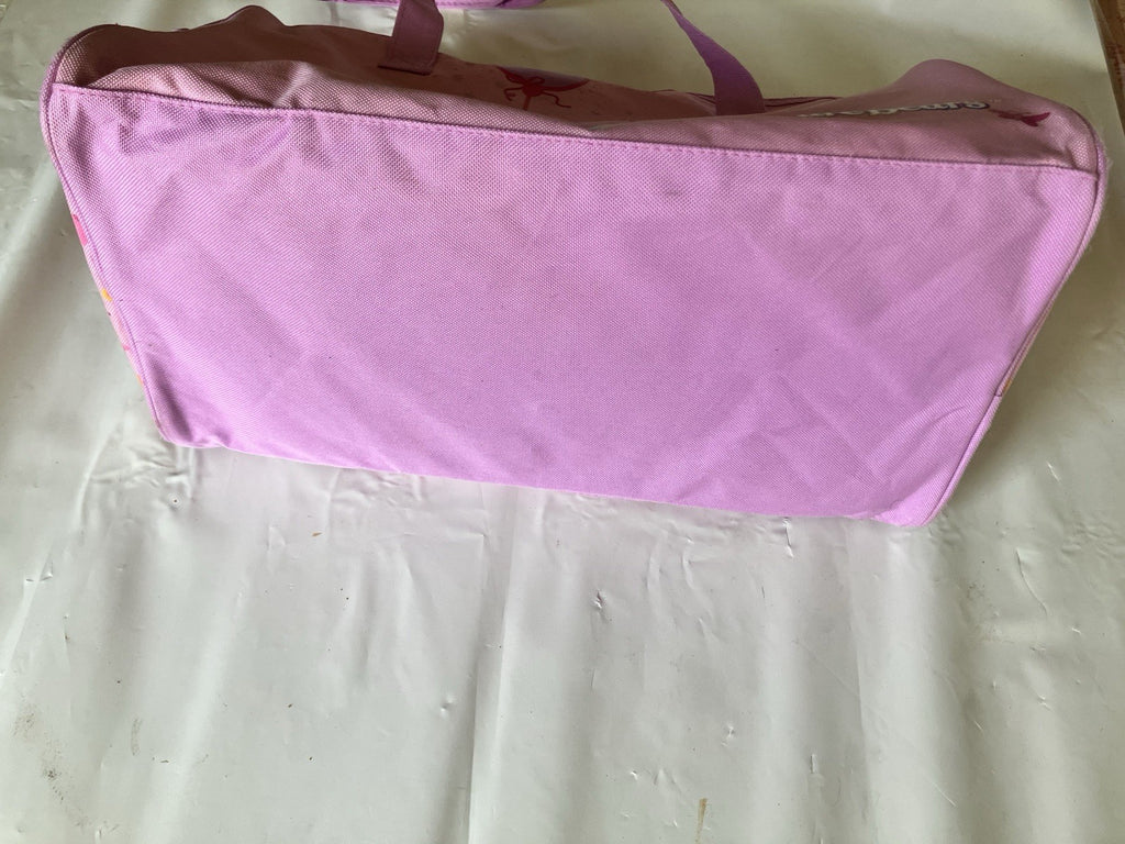 Y2K Pink Care Bear Duffle Bag. EUC With Accessory Bag By FAB Starpoint