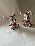 Vintage AnEnterprise Exclusive Artmark Rabbit Salt & Pepper Shakers EVC