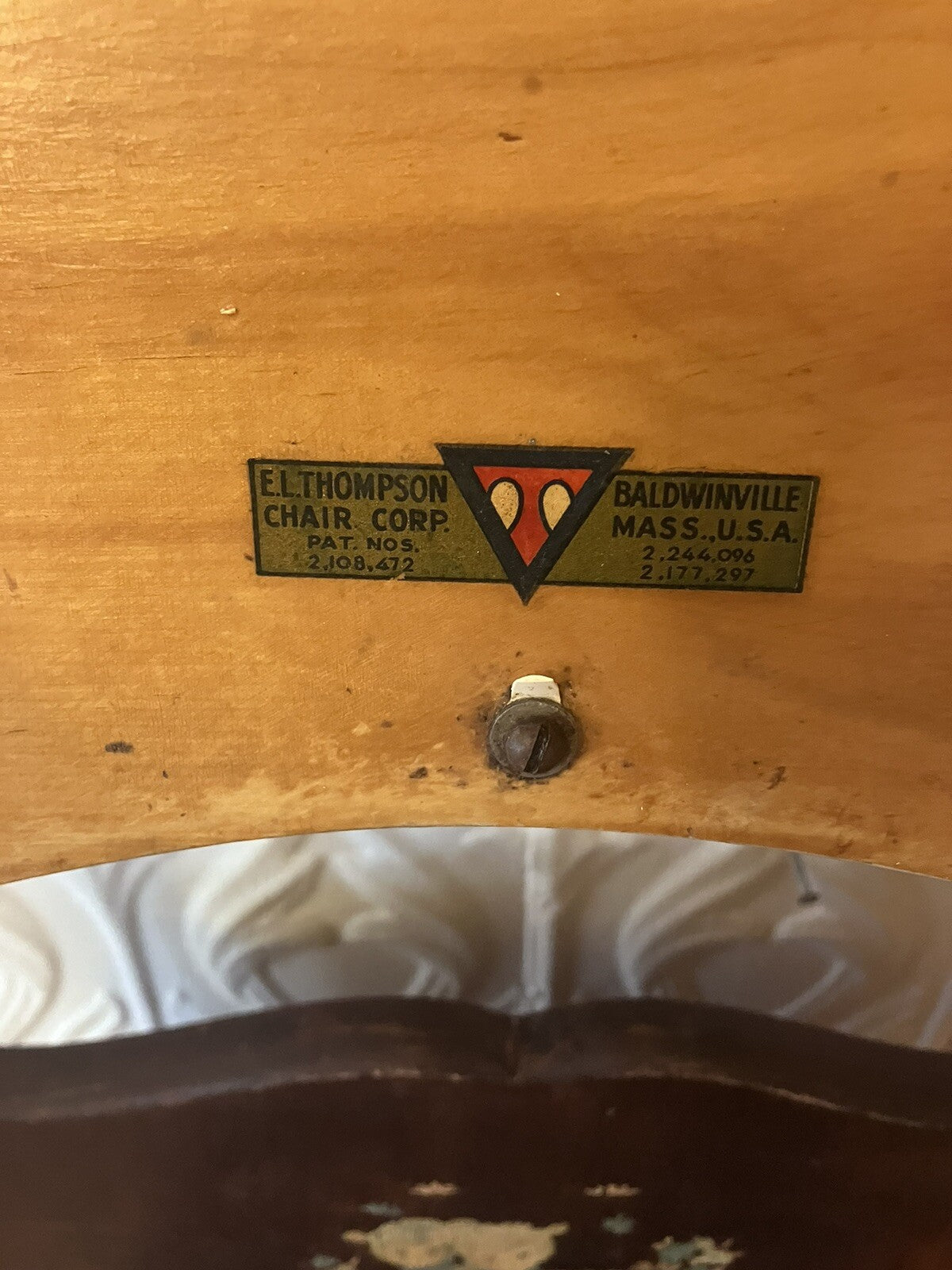 1930s E.L Thompson 2/1 Highchair And play Desk