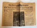 Titanic Sinks!  New York Tribune Newspaper April 16, 1912 Reprint
