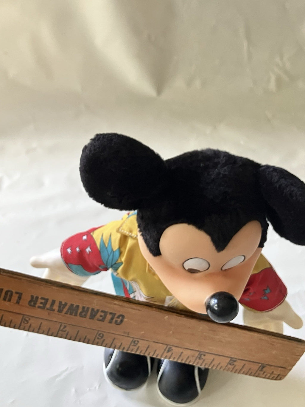 Disney 1987 Mickey Mouse Tourist - Applause Doll Plush  Vintage