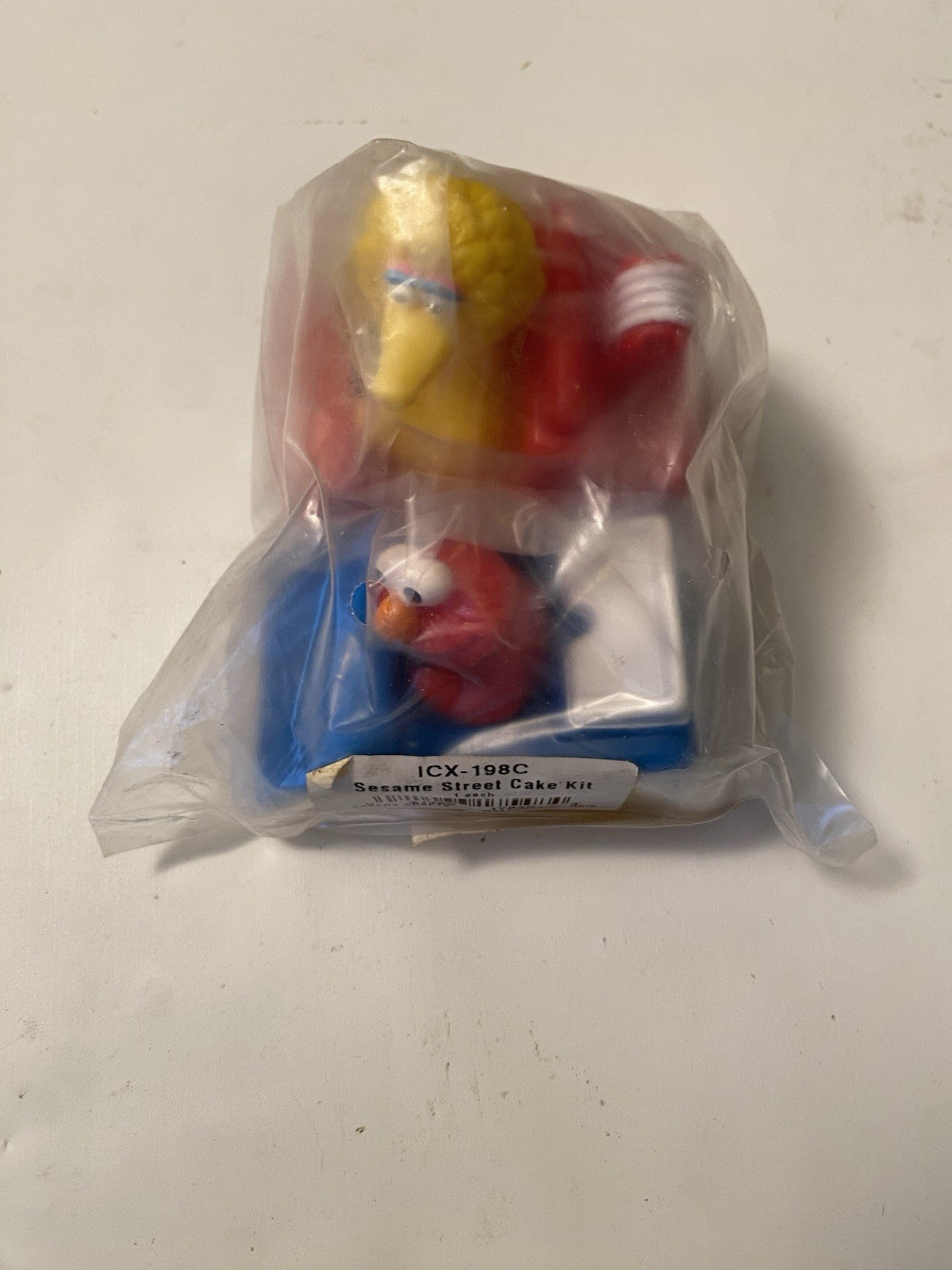 Sesame Street Bakery Crafts Elmo & Big Bird Figures Cake Topper NEW