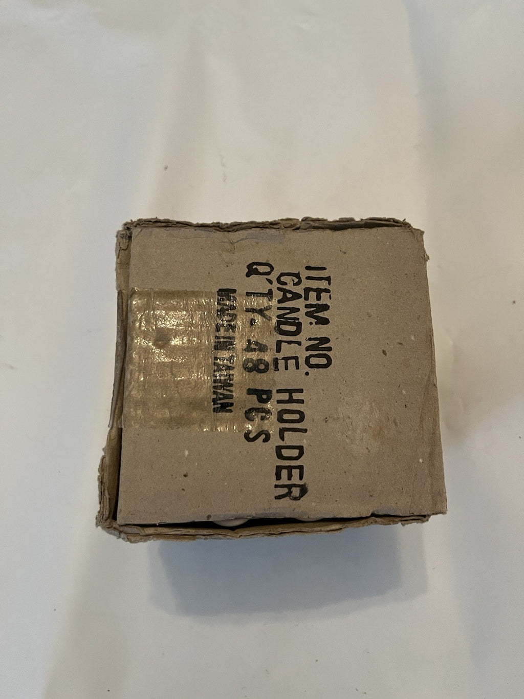 1990s 48 Count Of 1” Candle Holder; NOS. See Photos