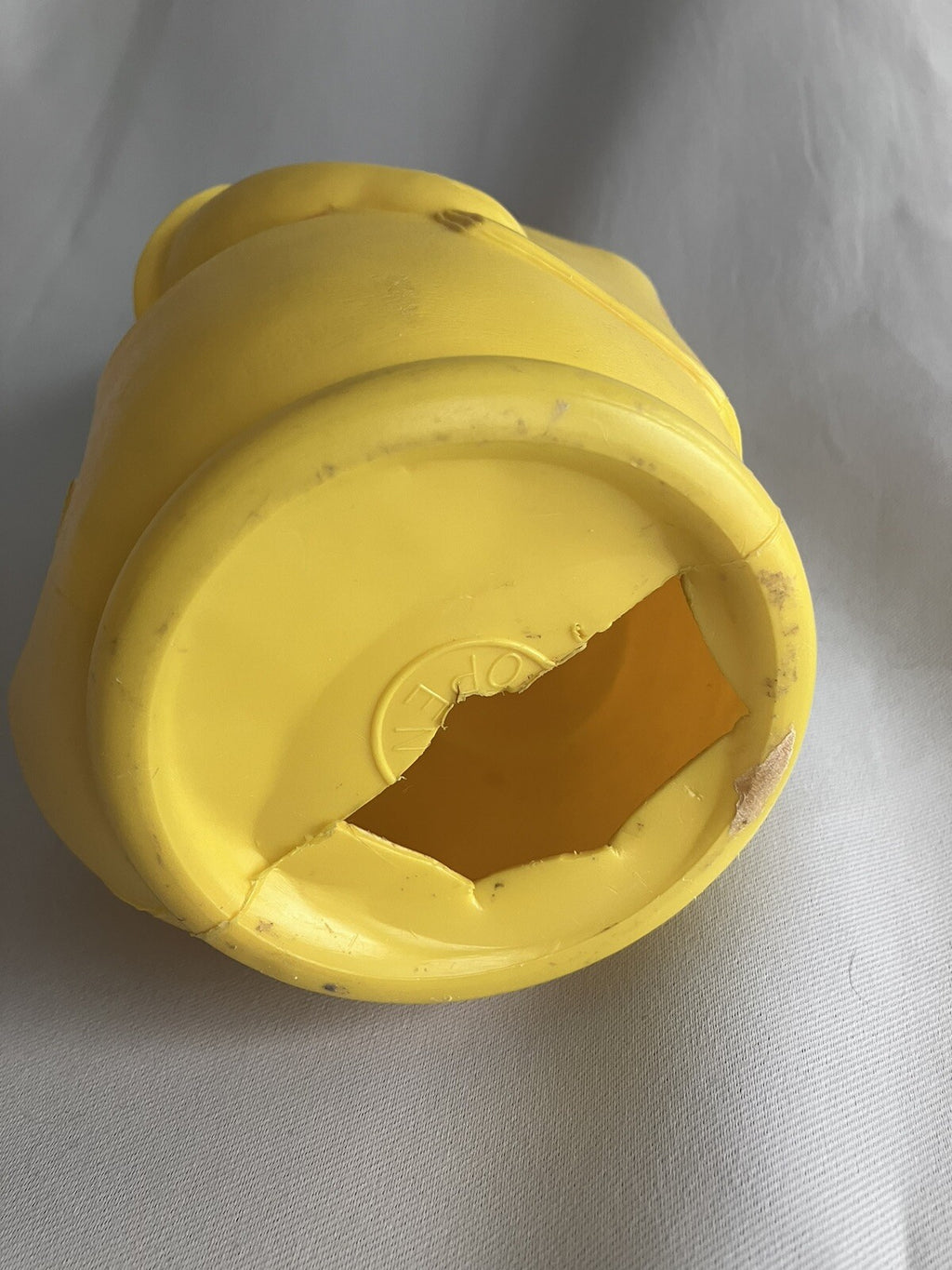 Vintage MCM Easter Duck Blow Mold Bank,
