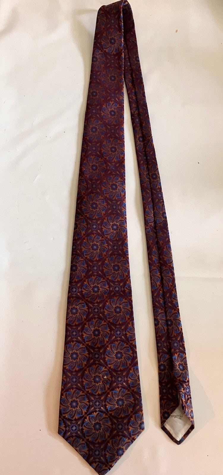 Vintage 1960’s Lot Of 7 Ties; Wide And Skinny Ties, Bow tie Clip On
