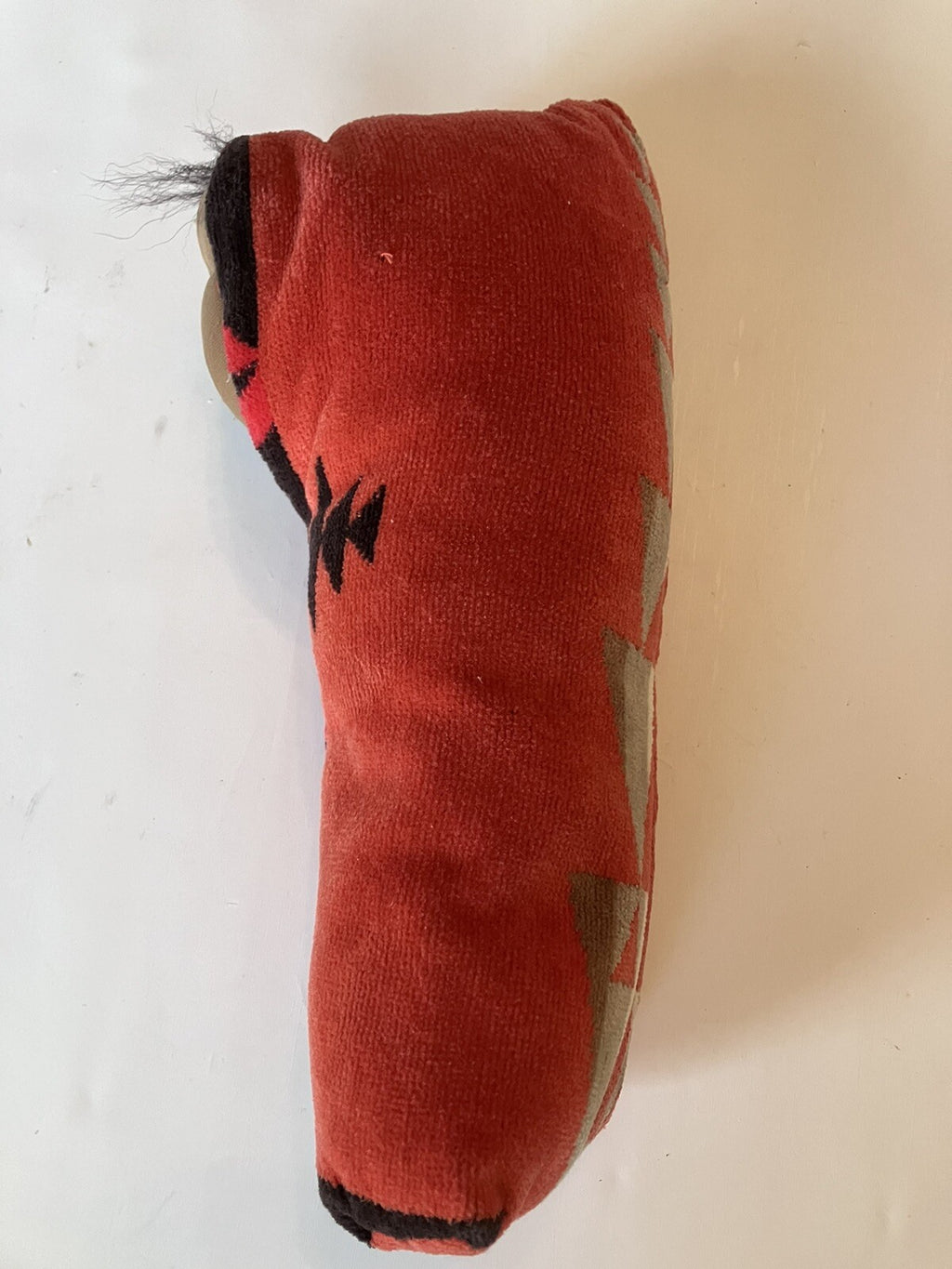 Vintage Native American Infant Doll, 14” Tall Plush