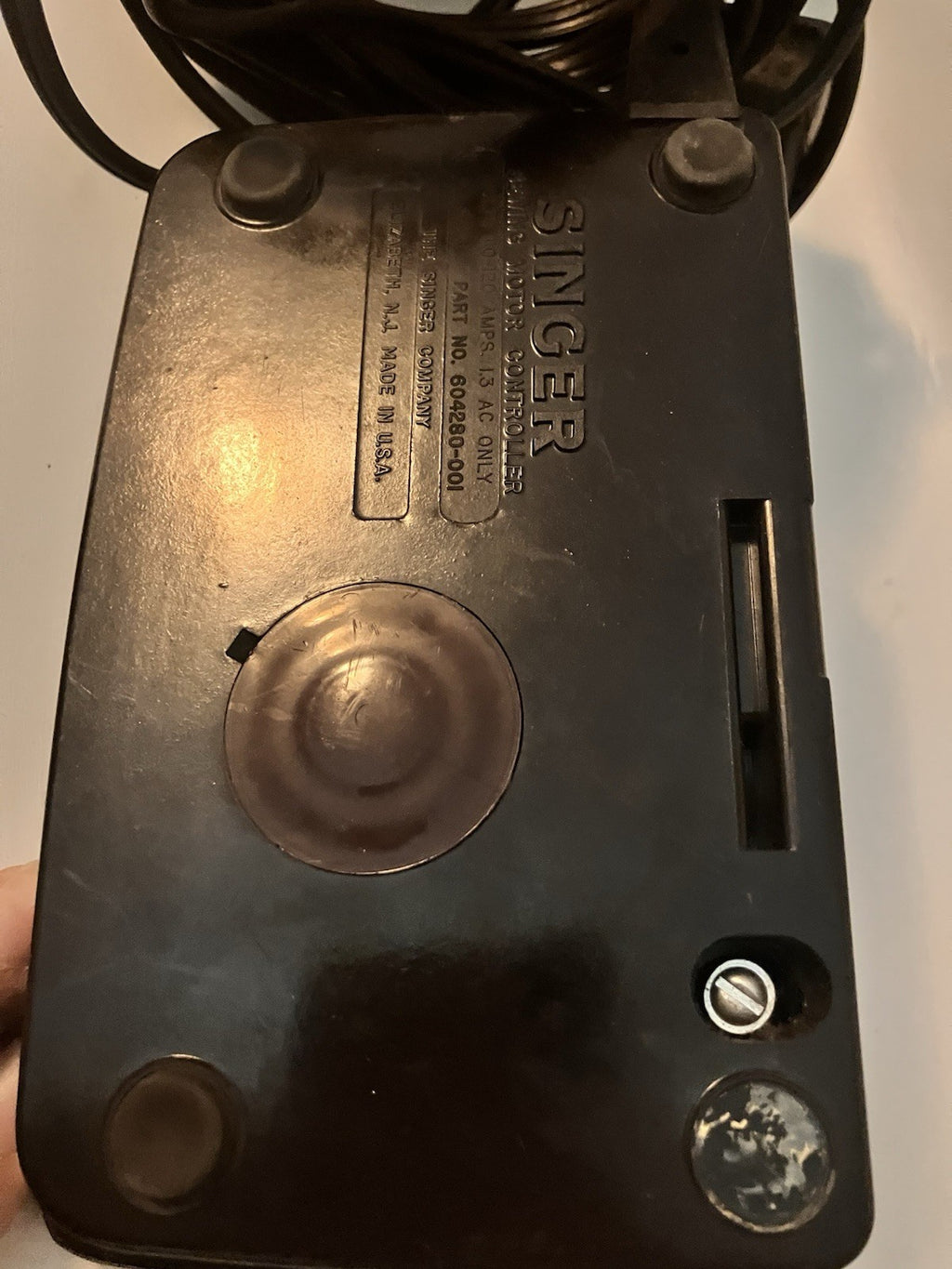 Vintage Singer Sewing Machine Foot Pedal Lot Of 3.