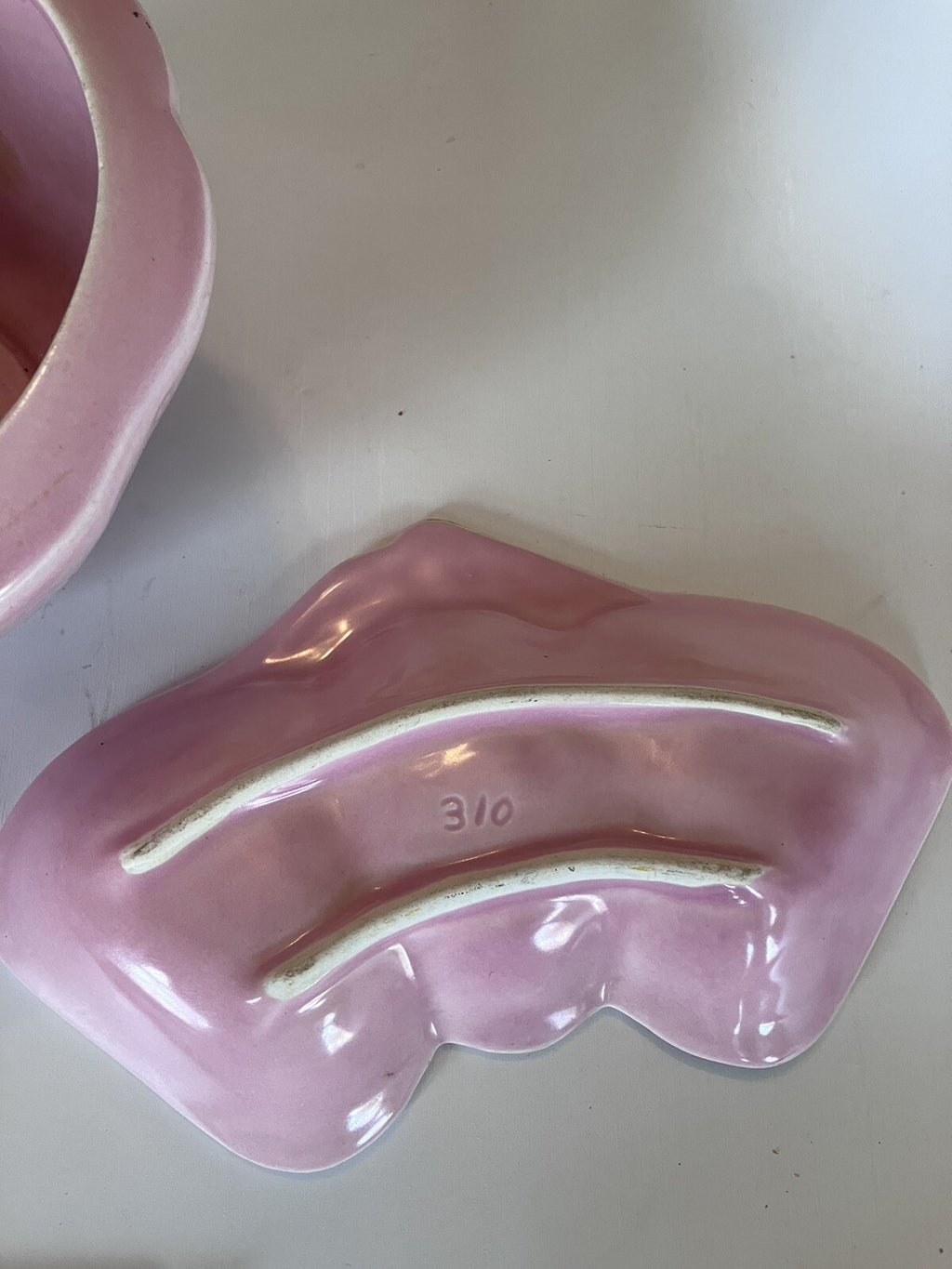Vintage California Valley Vista Strawberry Cookie jar And Plates