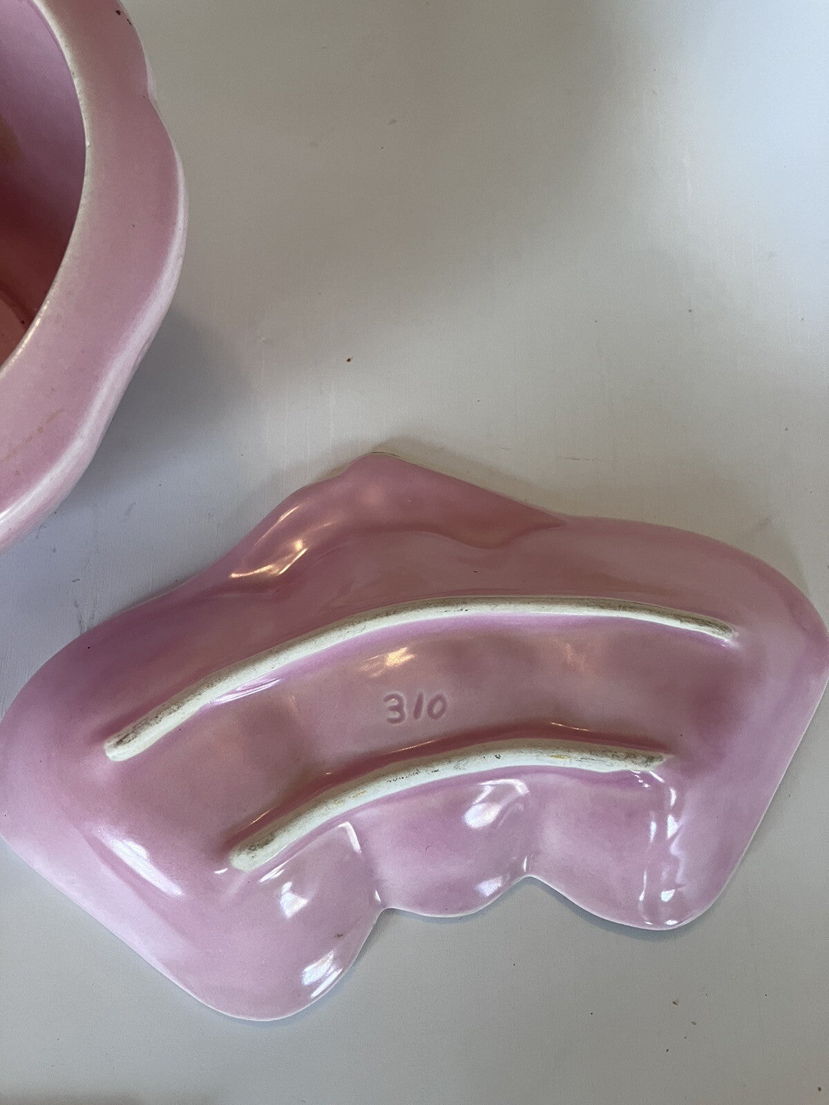 Vintage California Valley Vista Strawberry Cookie jar And Plates