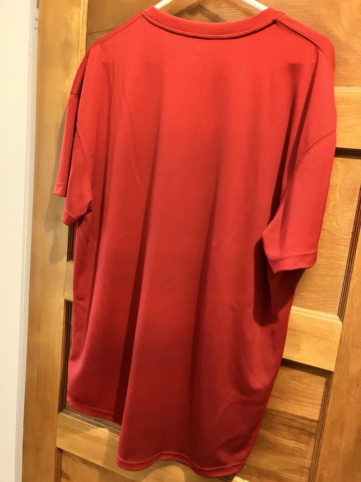 Russel Athletes Adult Large Red Claremore Warriors T Shirt Jersey