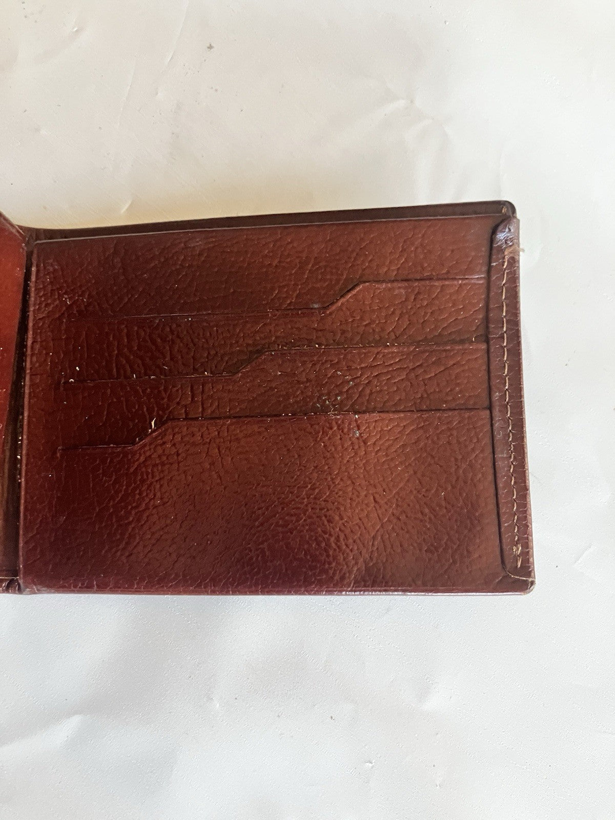 Vintage Men’s Brown Leather Buxton Wallet