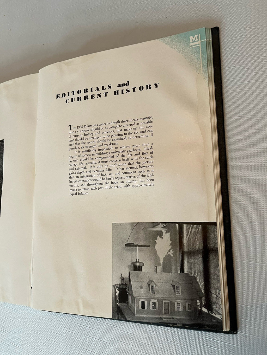 1938 University Of Maine Yearbook PRISM. ORONO, MAINE