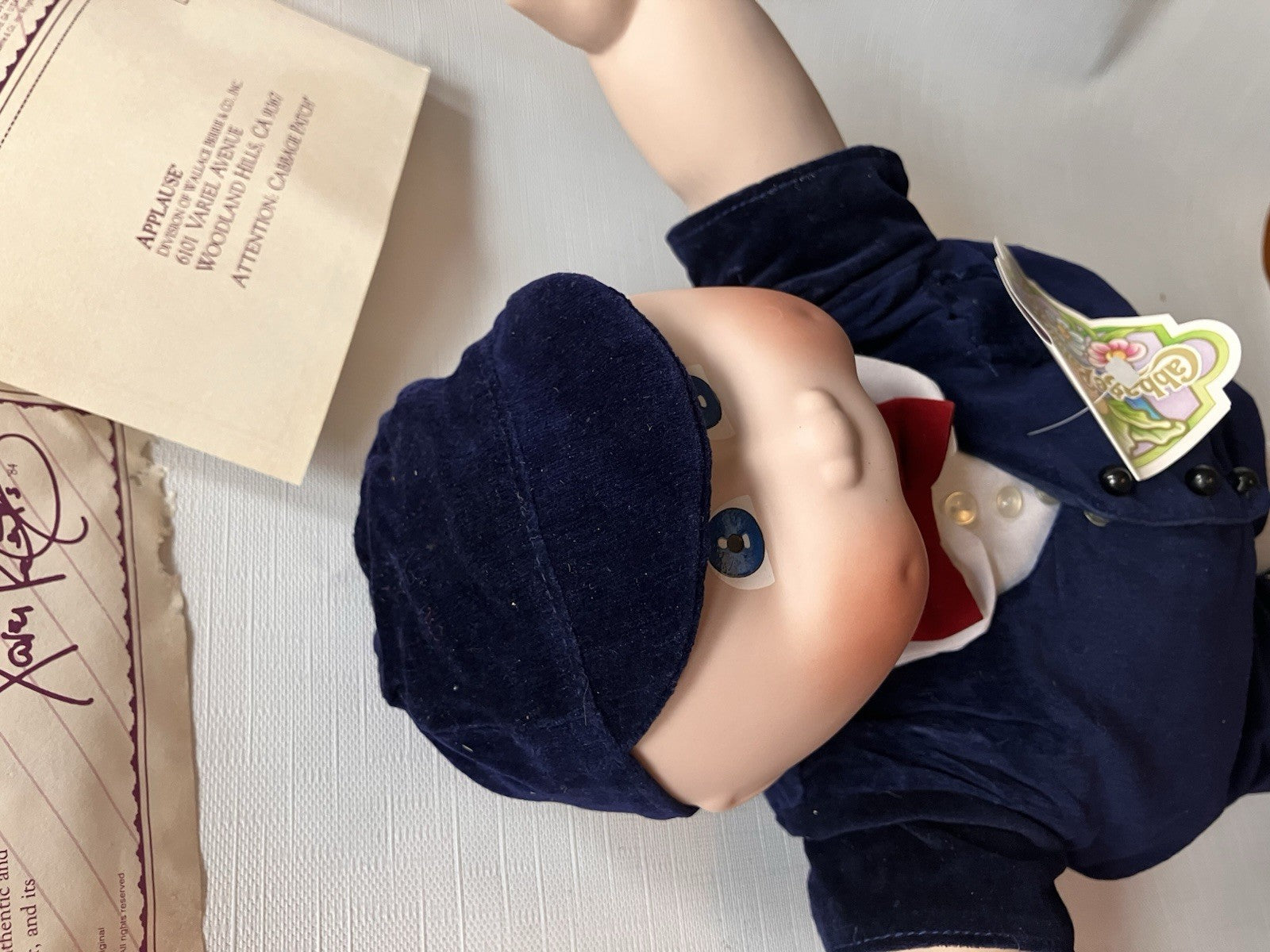 1984 Collectors Item Cabbage Patch Kids Jeffrey Nicholas Porcelain Doll #4884